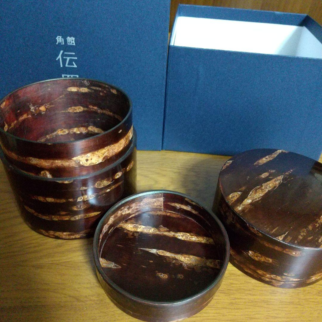 茶筒　（伝統工芸　桜皮細工）