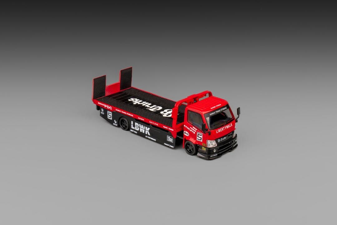 1/64 Micro turbo H300 カスタム 積載車 スーパーシルエット