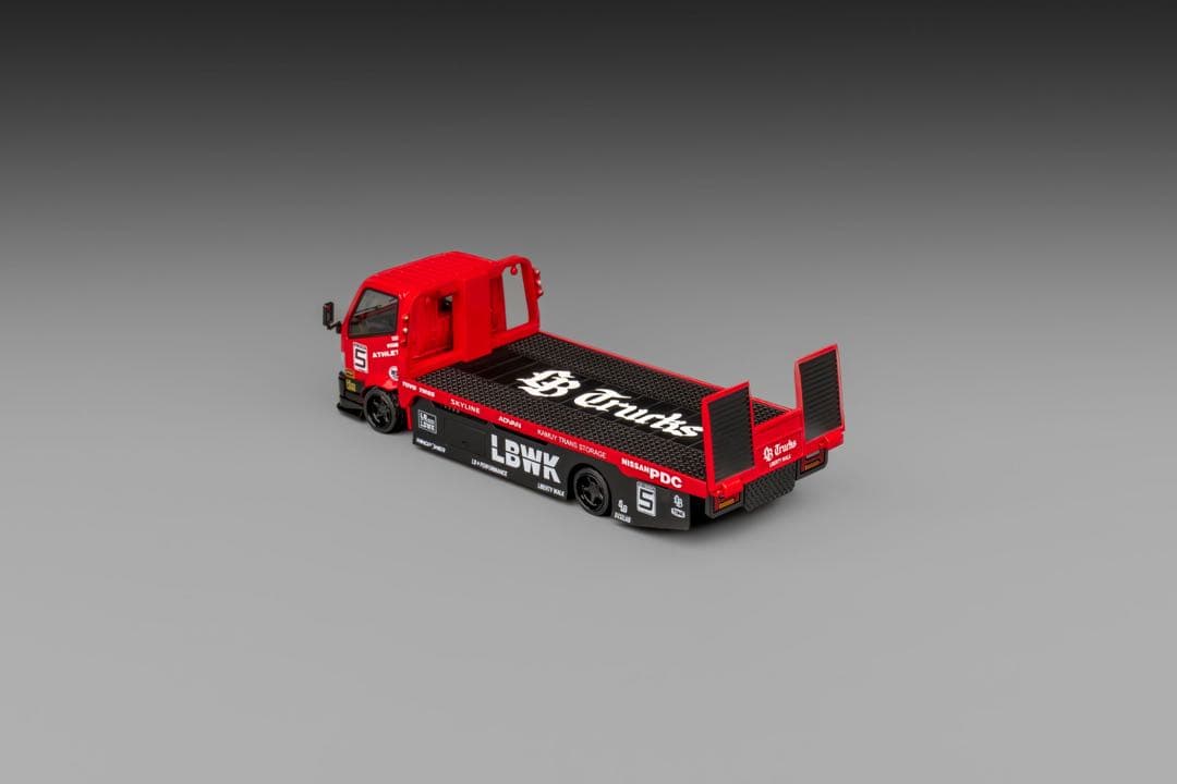 1/64 Micro turbo H300 カスタム 積載車 スーパーシルエット