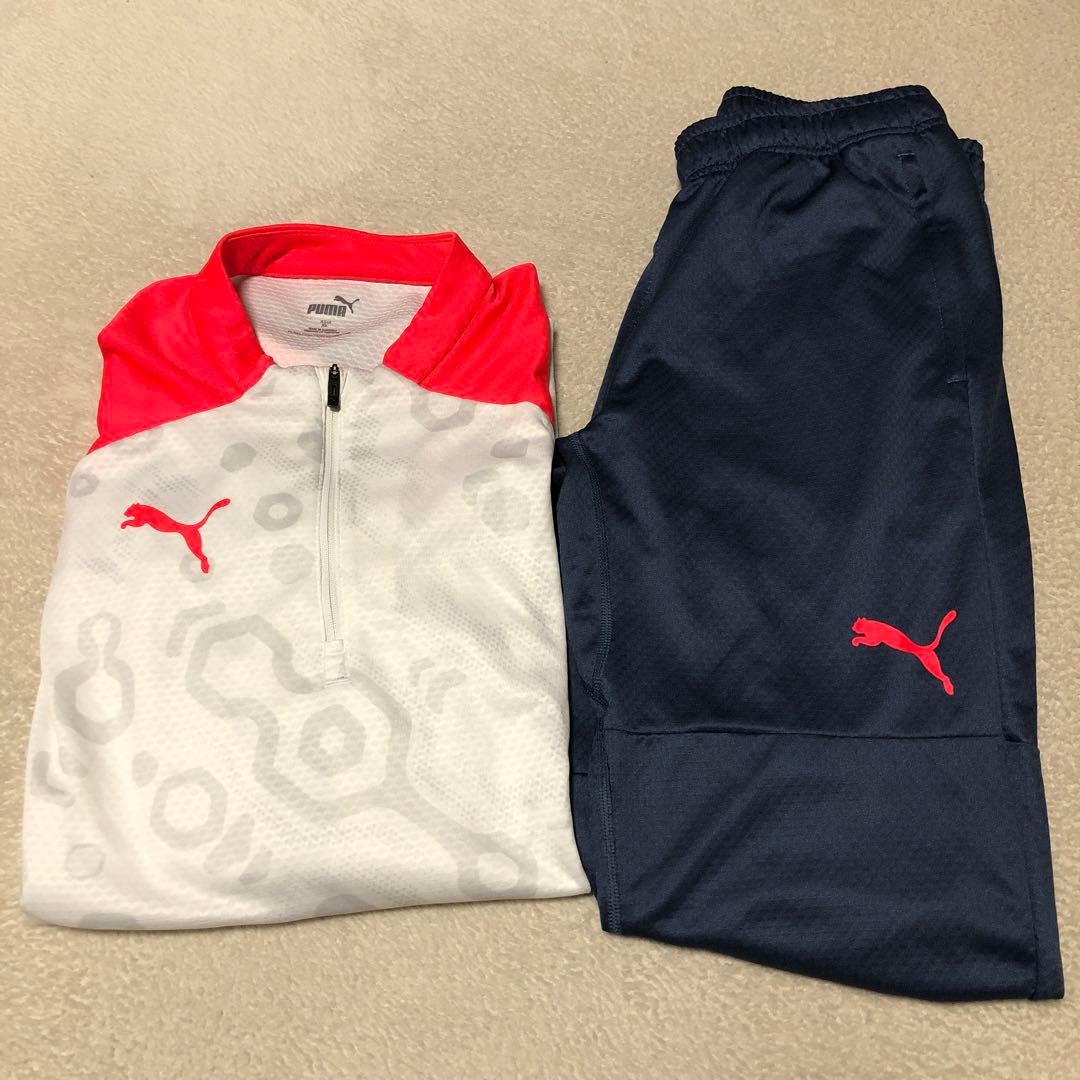 pumaプーマ　DRYCELL 長袖セットアップ　トレーナーウェア