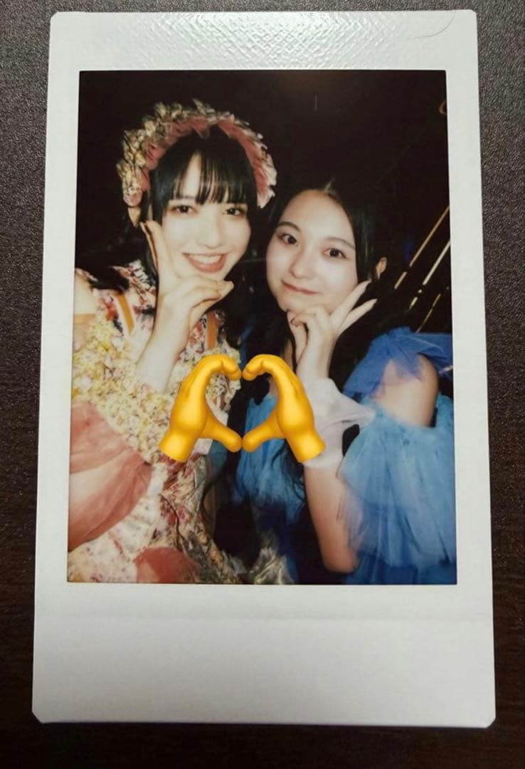 な*ん様 鎮西寿々歌　桐原美月　ペアチェキ