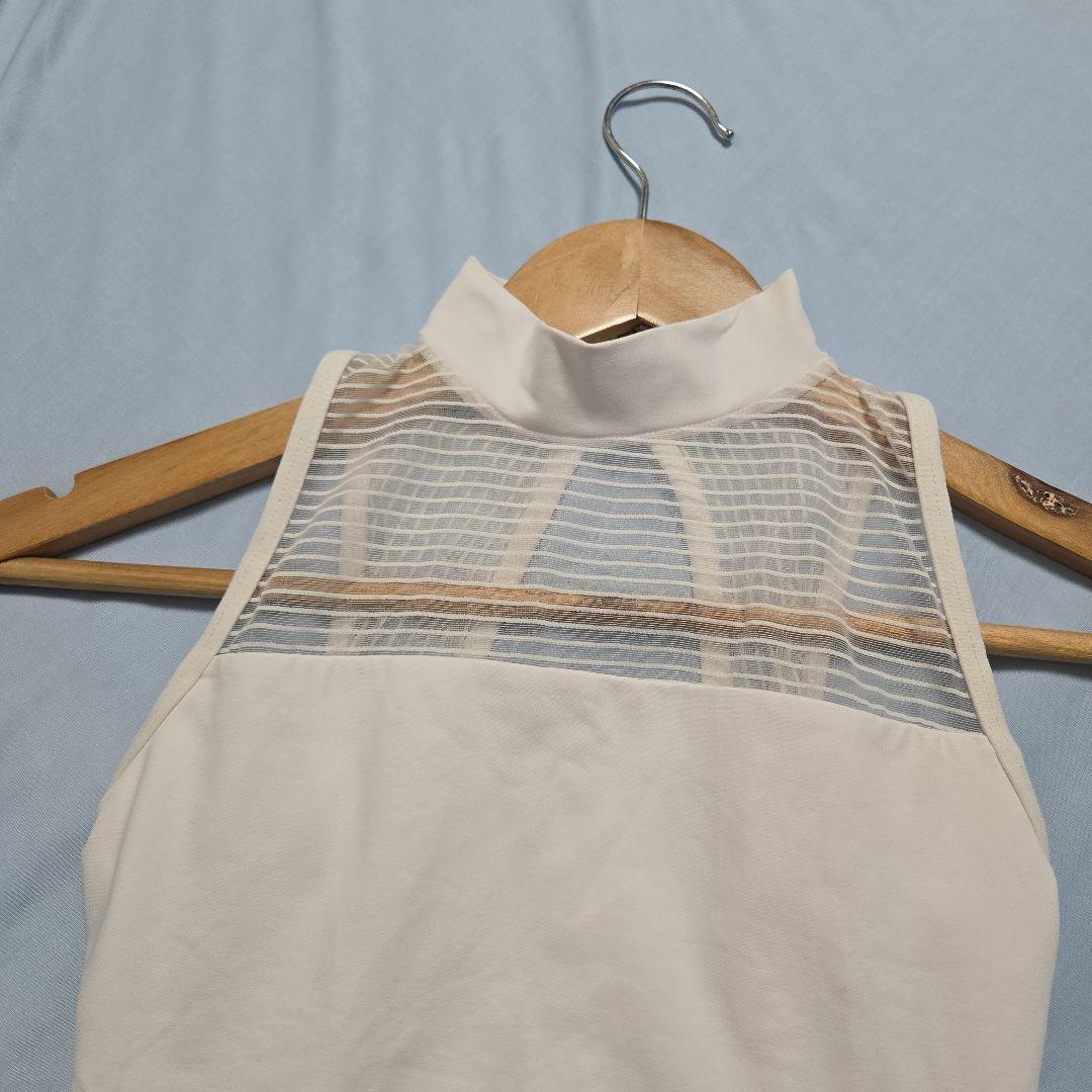 バレエ　リュリ(LULLI)レオタード　ユニタード　白
