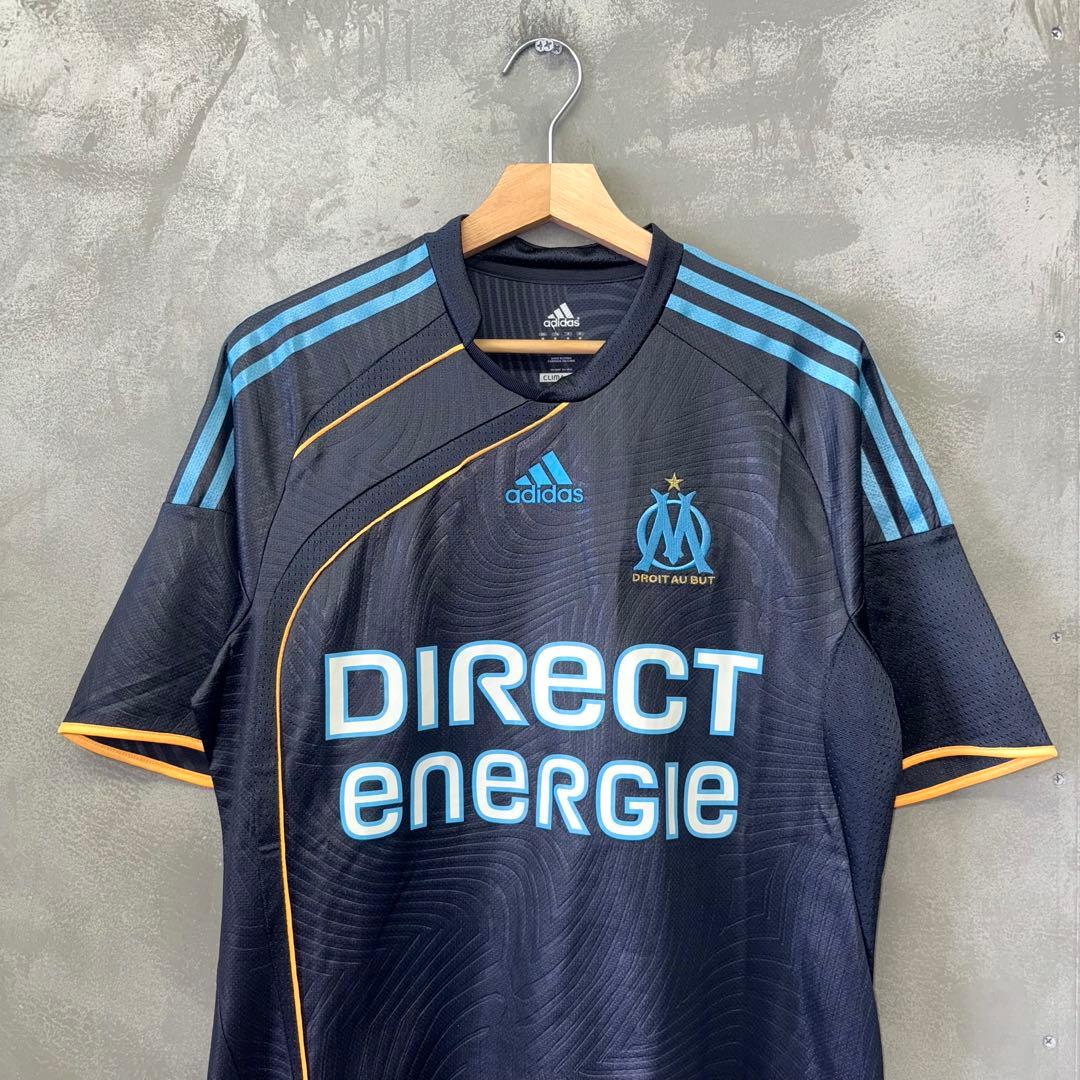 adidas オリンピック・マルセイユ 09-10 ユニフォーム ゲームシャツ