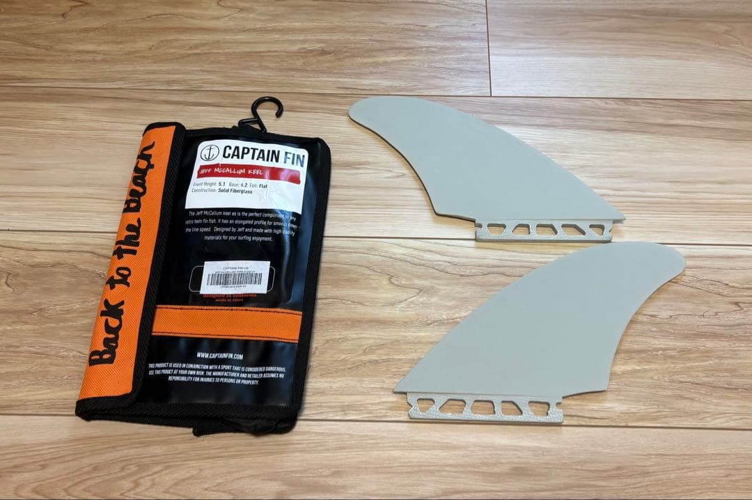 サーフィン・ボディボード CAPTAINFIN JEFF MCCALLUM TWIN KEEL 5.1