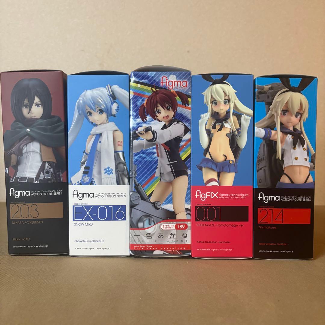 未開封 figma 他203/189/001/214/EX-016 5セット