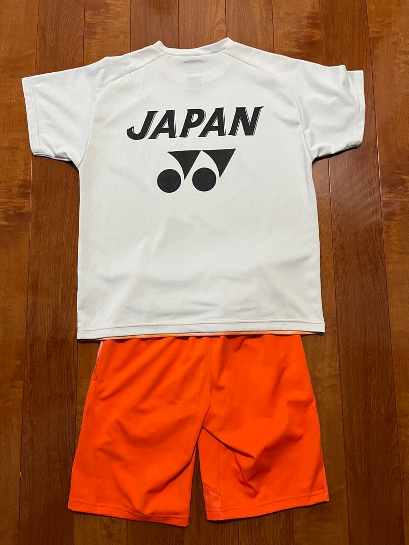 期間限定値下げ❣️YONEX JAPANモデルTシャツ＆ハーフパンツセットＳ