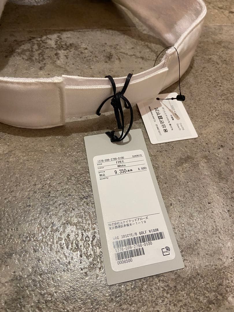 SCYE BASICS for UNITED ARROWS GOLFサンバイザー