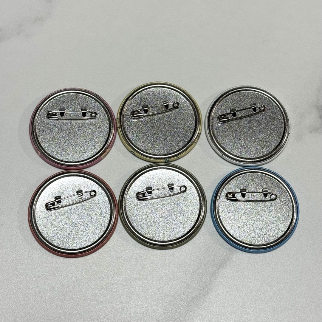 【初期】ちいかわカフェ 限定 トレーディング缶バッジ 6点セット