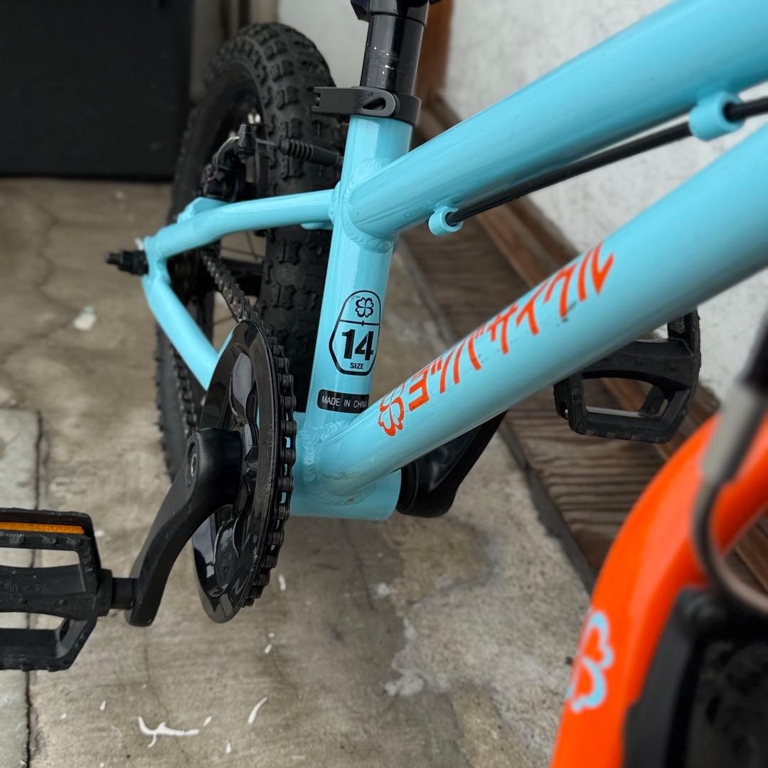 初めての自転車に最適！　ヨツバサイクル　ZERO14
