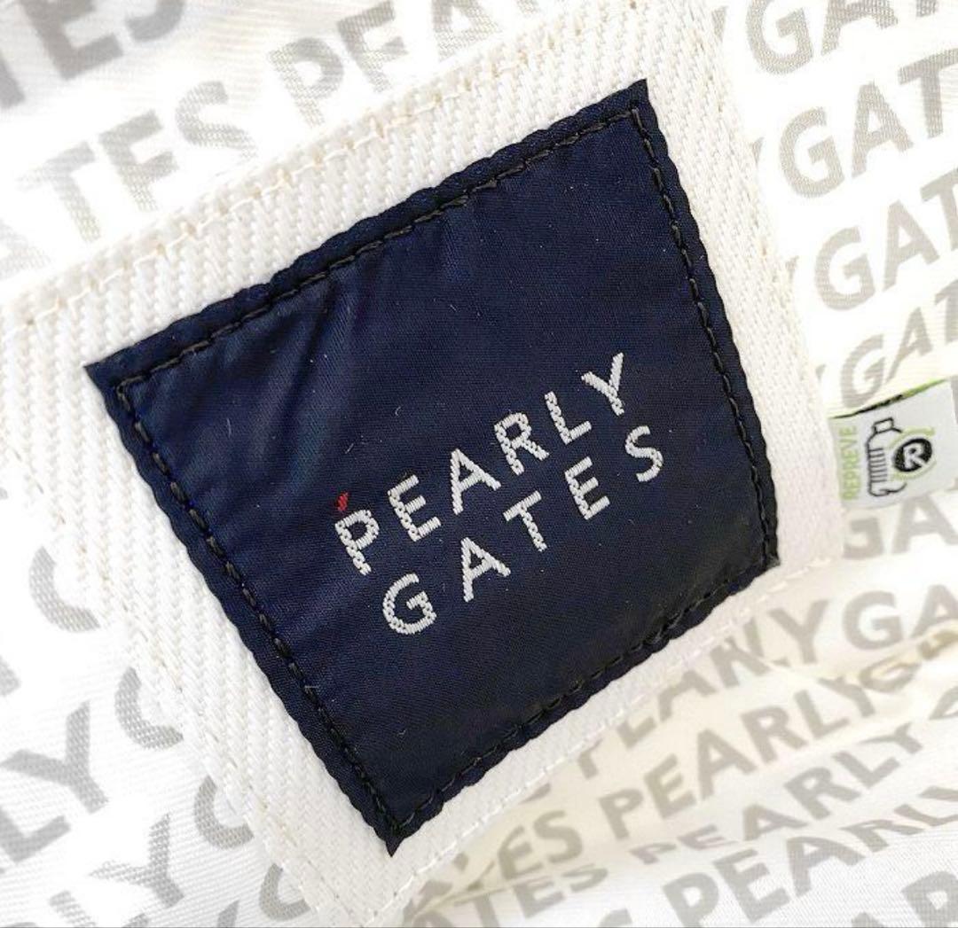 新品 パーリーゲイツ 【定番】カートバッグ ホワイト　PEARLY GATES