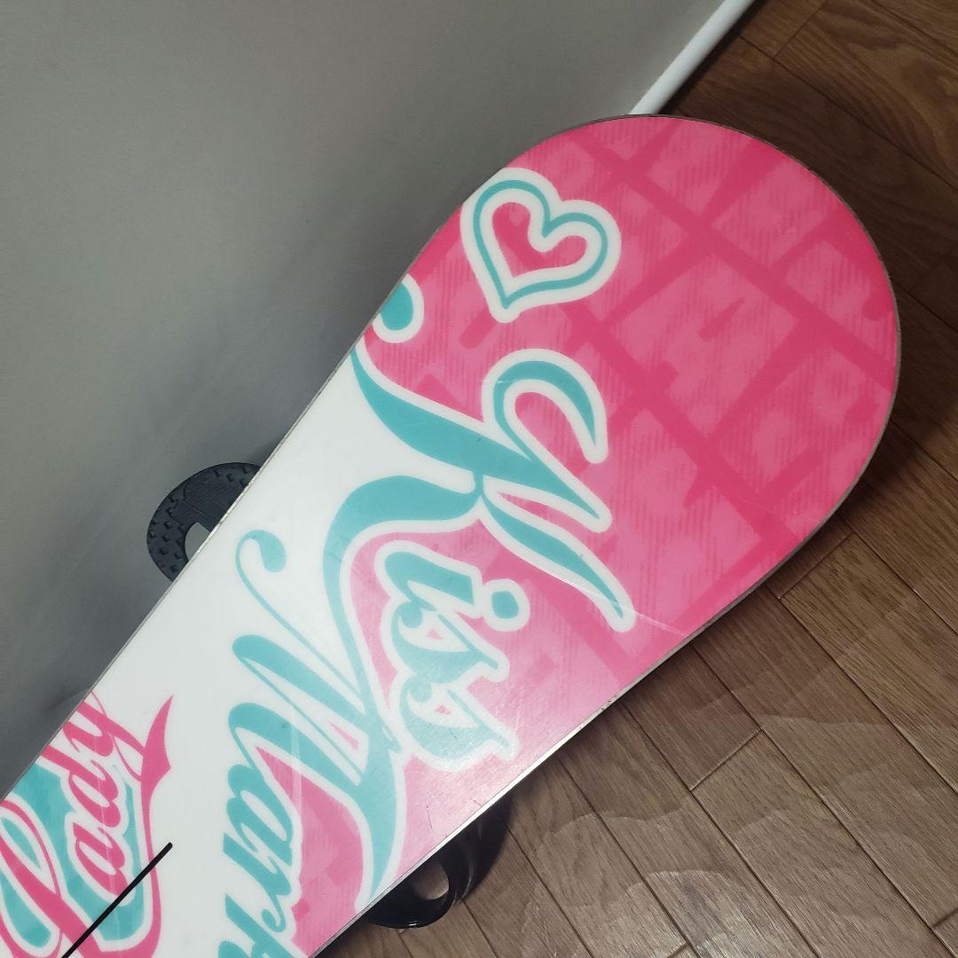 美品 KISSMARK BURTON 140cm スノーボードセット