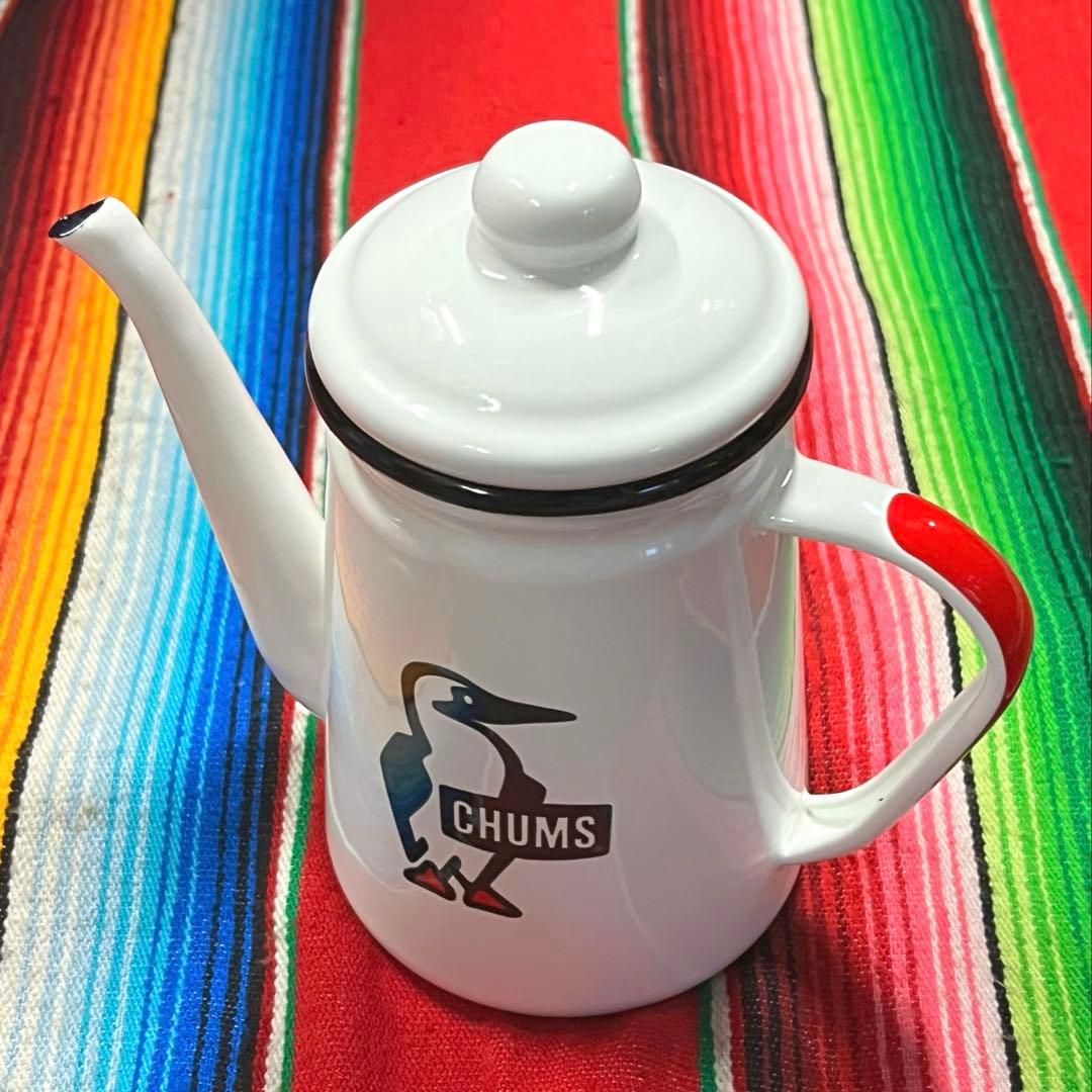 CHUMS Enamel kettle チャムス ケトル&マグ 2つ　ホーロー