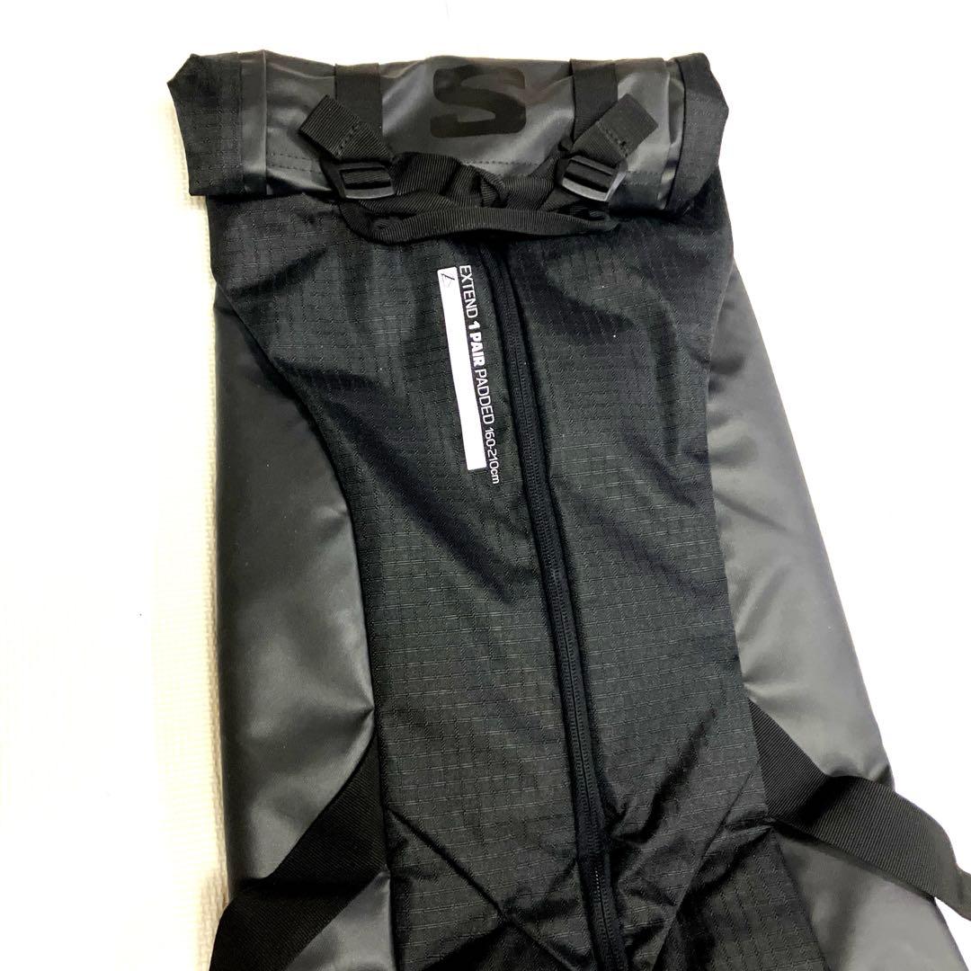 極美品　サロモン　SALOMON スキーケース　スキーバッグ　黒　ブラック