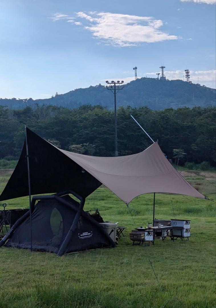 CamvilケムビルGODONG Air2ブラック　フライシートセット