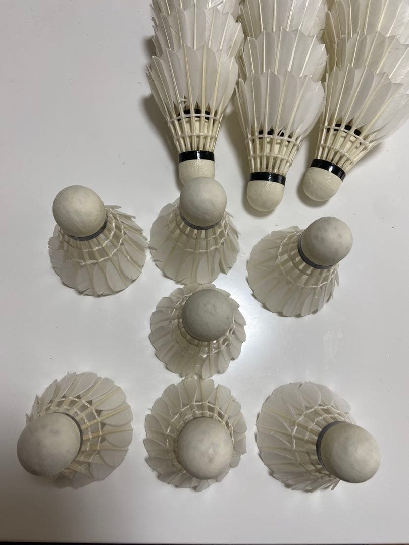 バドミントン　シャトル　中古　72球　SUNFAST PREMIUM