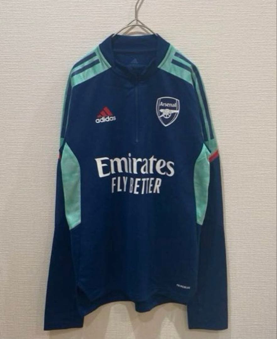 美品 トレーニングトップ adidas／アーセナル サッカーシャツ