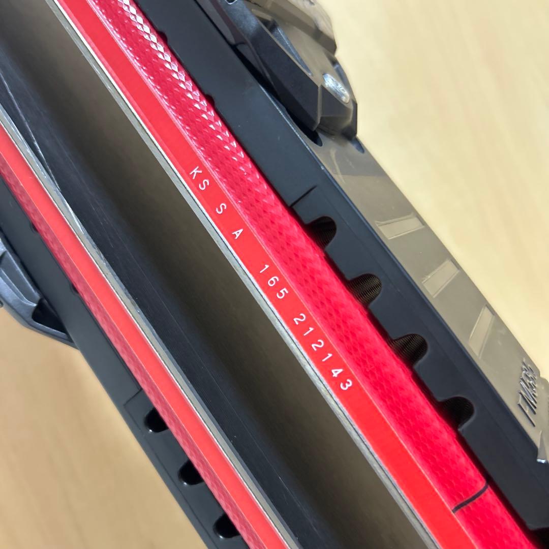 【美品】OGASAKA KEO’S KS SA 165cmスキー板 プレート付き