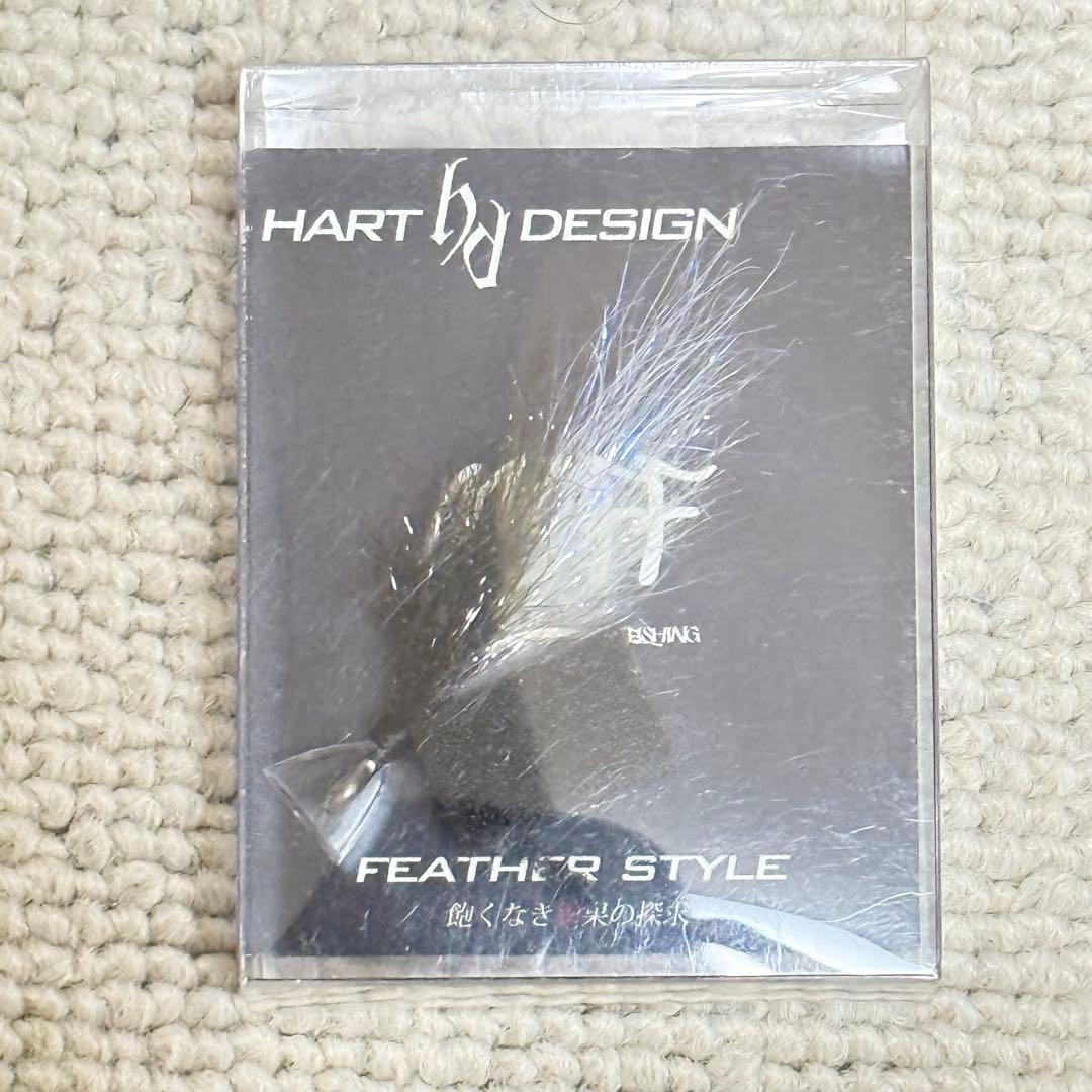 弓羽 カタクチブラック ベージュ ワカサギ ハートデザイン HartDesign