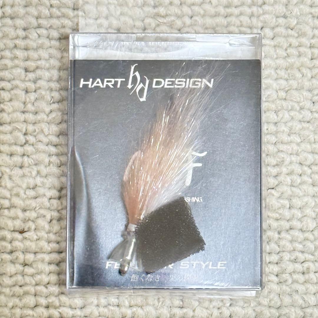 弓羽 カタクチブラック ベージュ ワカサギ ハートデザイン HartDesign