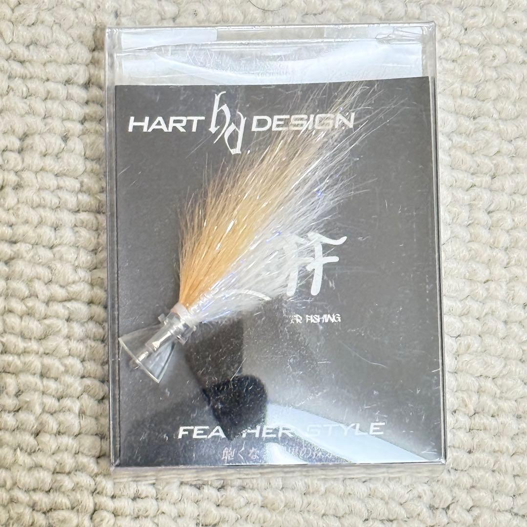弓羽 カタクチブラック ベージュ ワカサギ ハートデザイン HartDesign