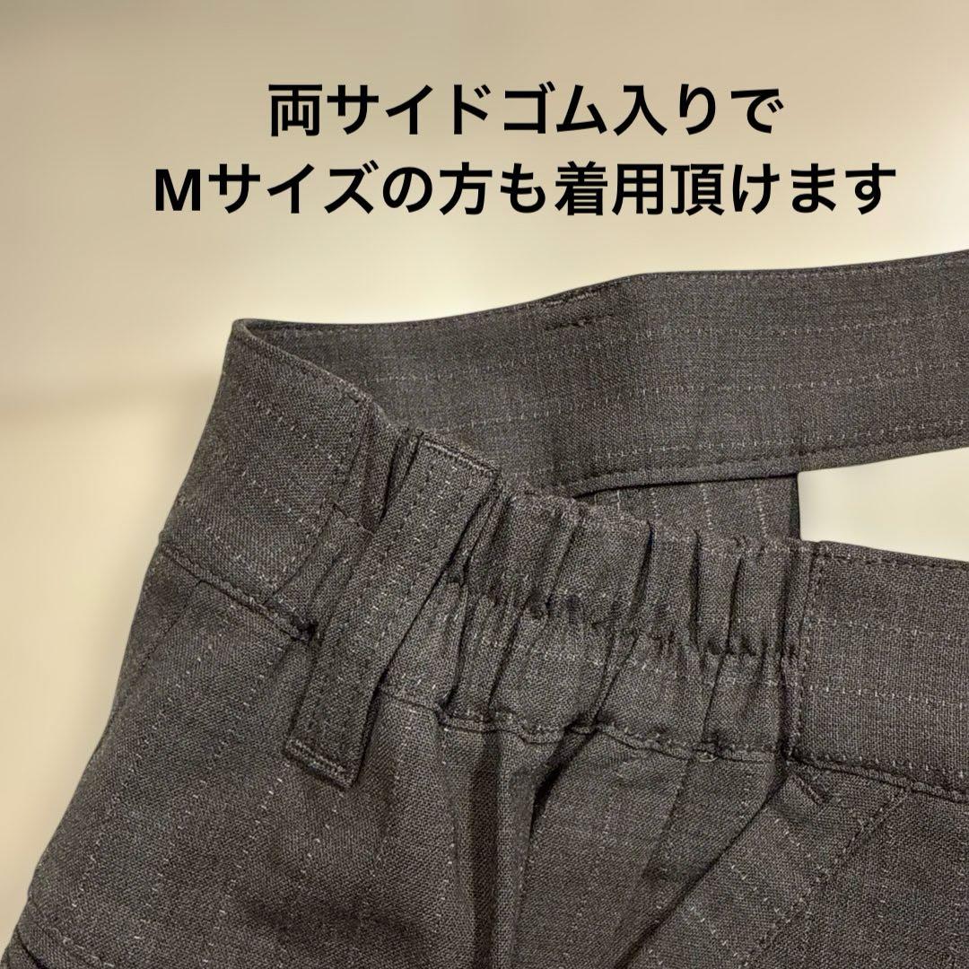 キャロウェイ　レディース　ウール　ストレッチ　ストライプ　ロング　パンツ　S-M