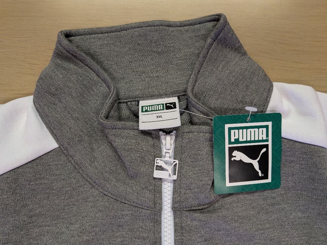 【新品・未使用】PUMA ジャージ ジャケット XXL グレー