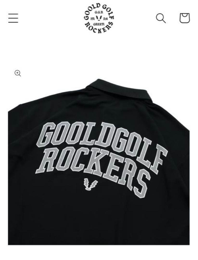 ゴールドゴルフロッカーズ GOOLD GOLF ROCKERS ポロシャツ