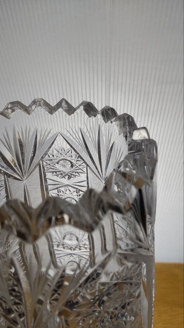 ✨ボヘミアングラス 花瓶 ハンドメイド