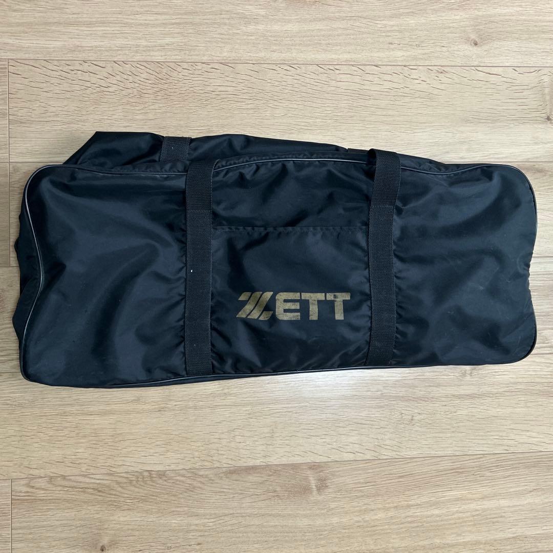 ZETT 少年軟式　キャッチャー防具セット　収納バック　ヘルメット付
