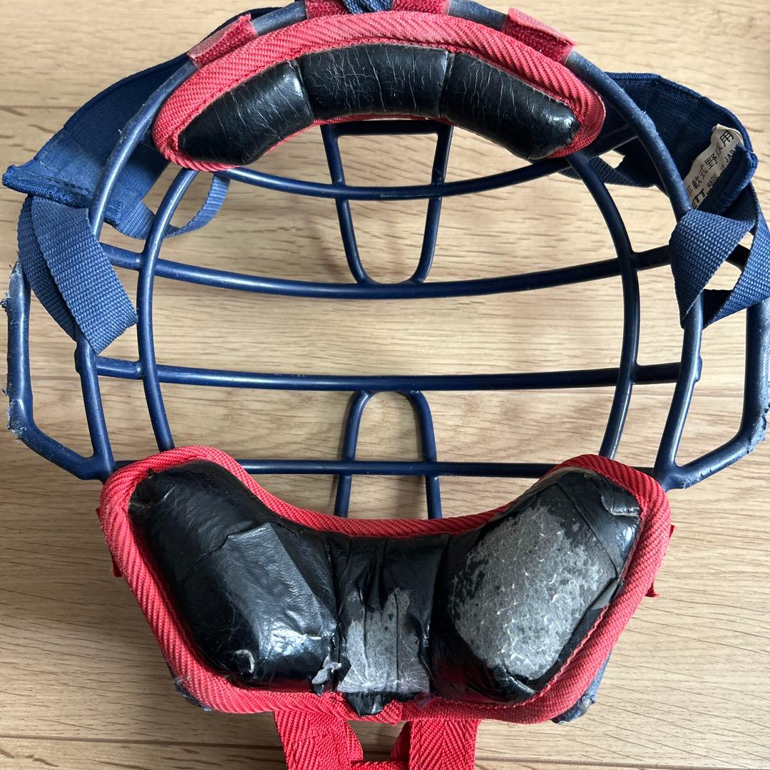 ZETT 少年軟式　キャッチャー防具セット　収納バック　ヘルメット付