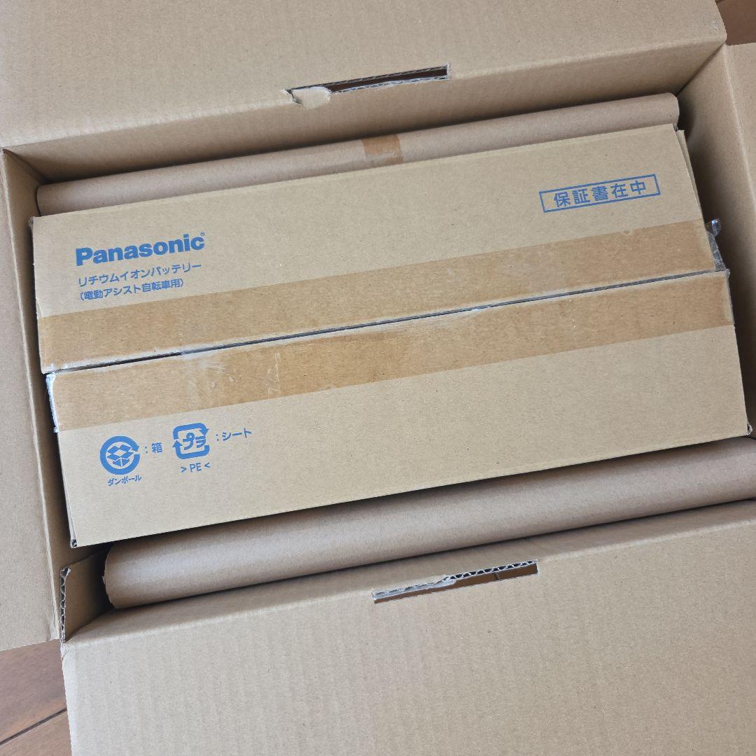 新品未使用！Panasonic NKY513B02B Li-ionバッテリー本体
