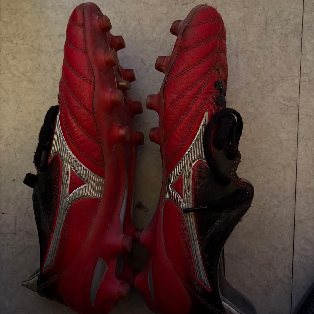Mizuno サッカーシューズ スパイク レッド
