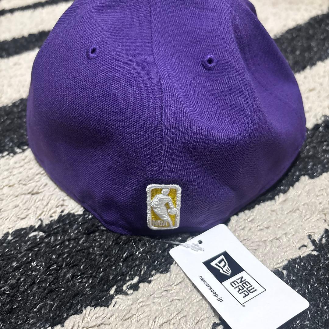 ロサンゼルス・レイカーズ 59FIFTY キャップ 紫　7 7/8