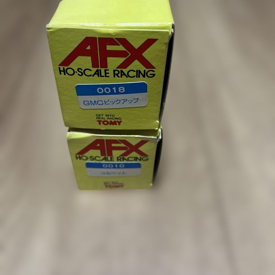 ★未走行 稀少 2台 HOスロットカー AFX TOMY