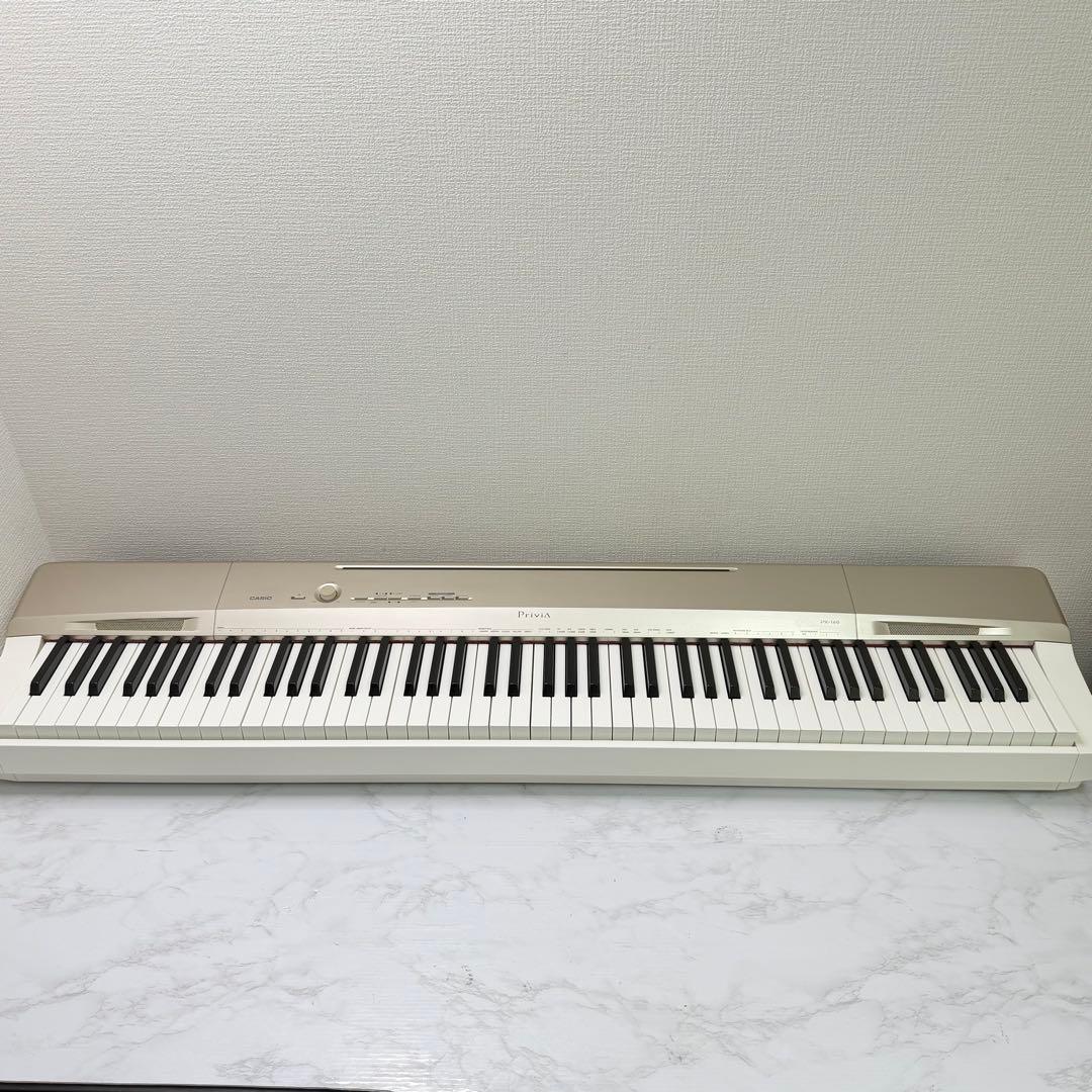 CASIO　Privia　PX-160GD　電子ピアノ　88鍵盤　動作品