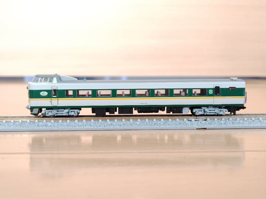 KATO 10-1777　381系「やくも」(リニューアル)　加工品　おまけ付き