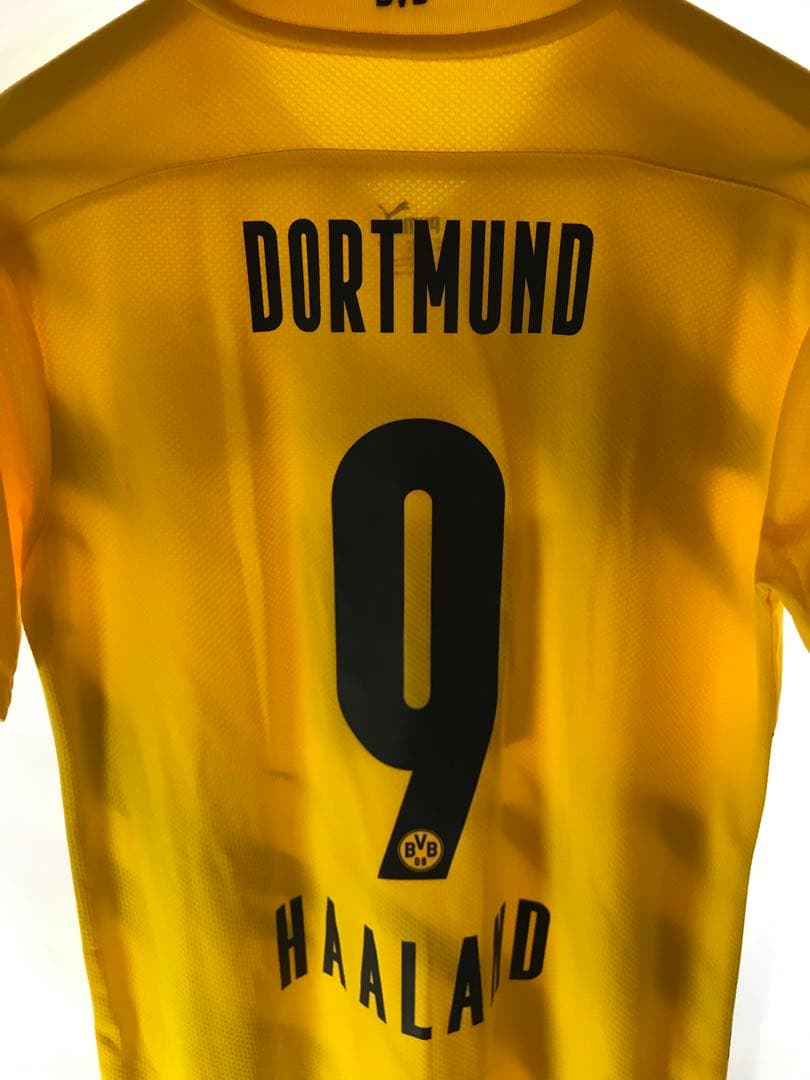 PUMA ボルシア・ドルトムント「9」アーリング・ハーランド 半袖Mユニフォーム