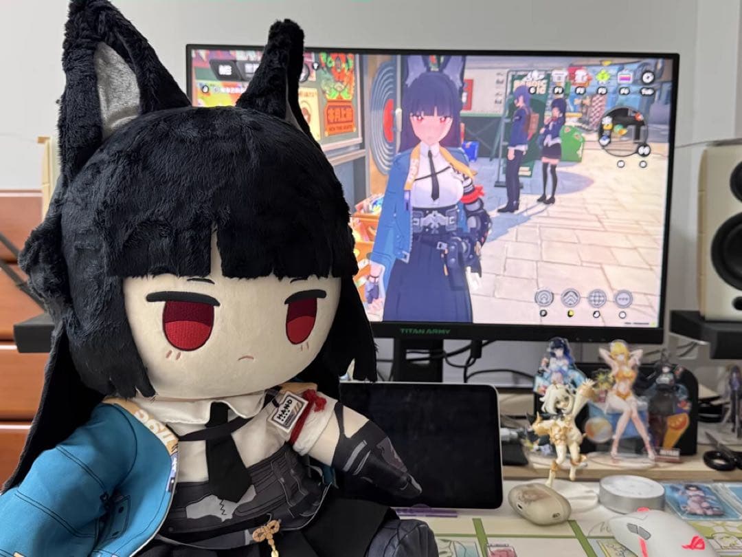 ゼンレスゾーンゼロ 同人 約40cmぬいぐるみ fufu 星見雅 新品・未使用