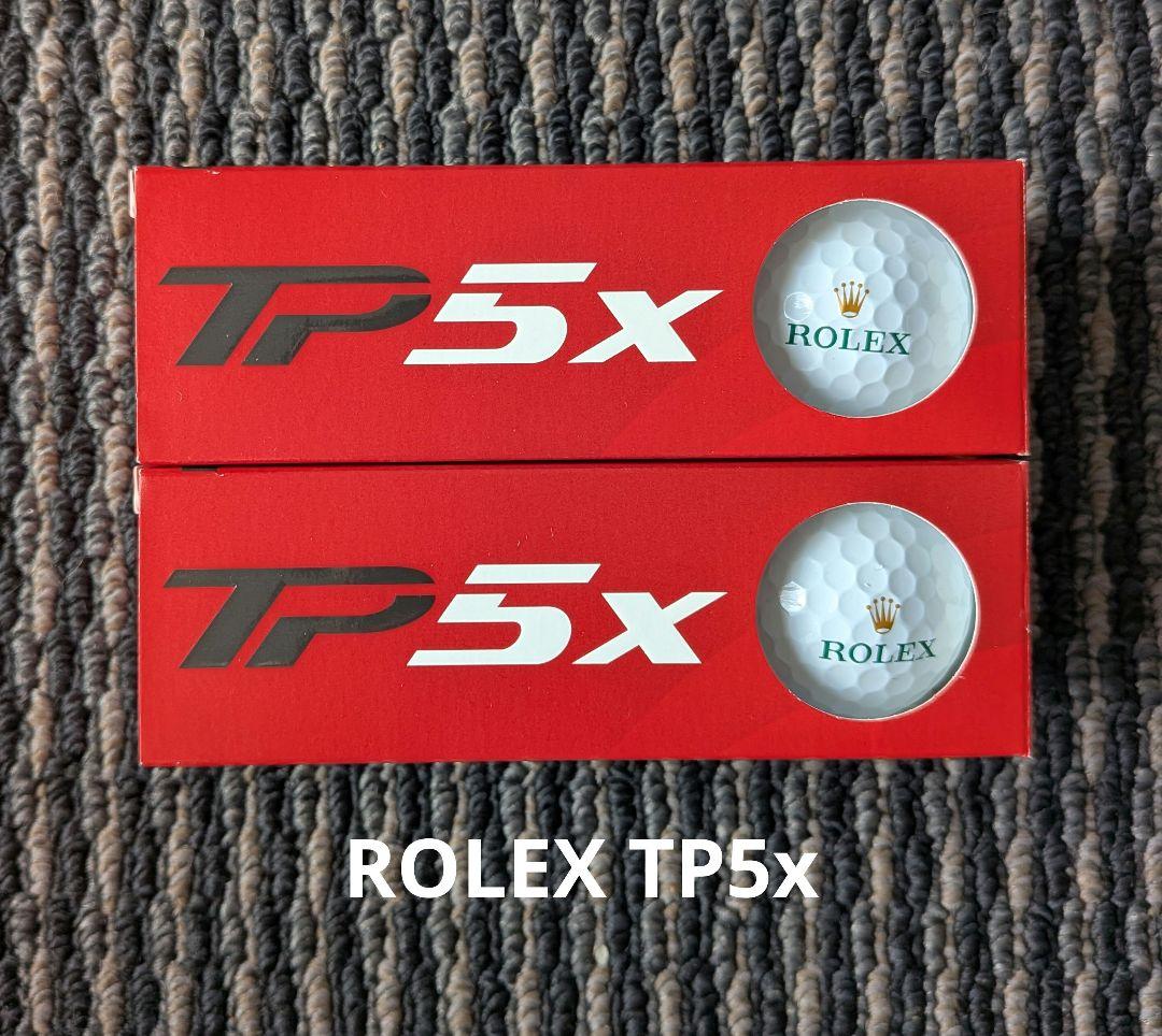 ロレックス TP5x TaylorMade ゴルフボール 12個