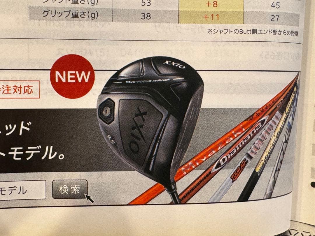 希少 特注 ゼクシオ クラフトモデル ブラック ドライバー スピーダー 9.5°