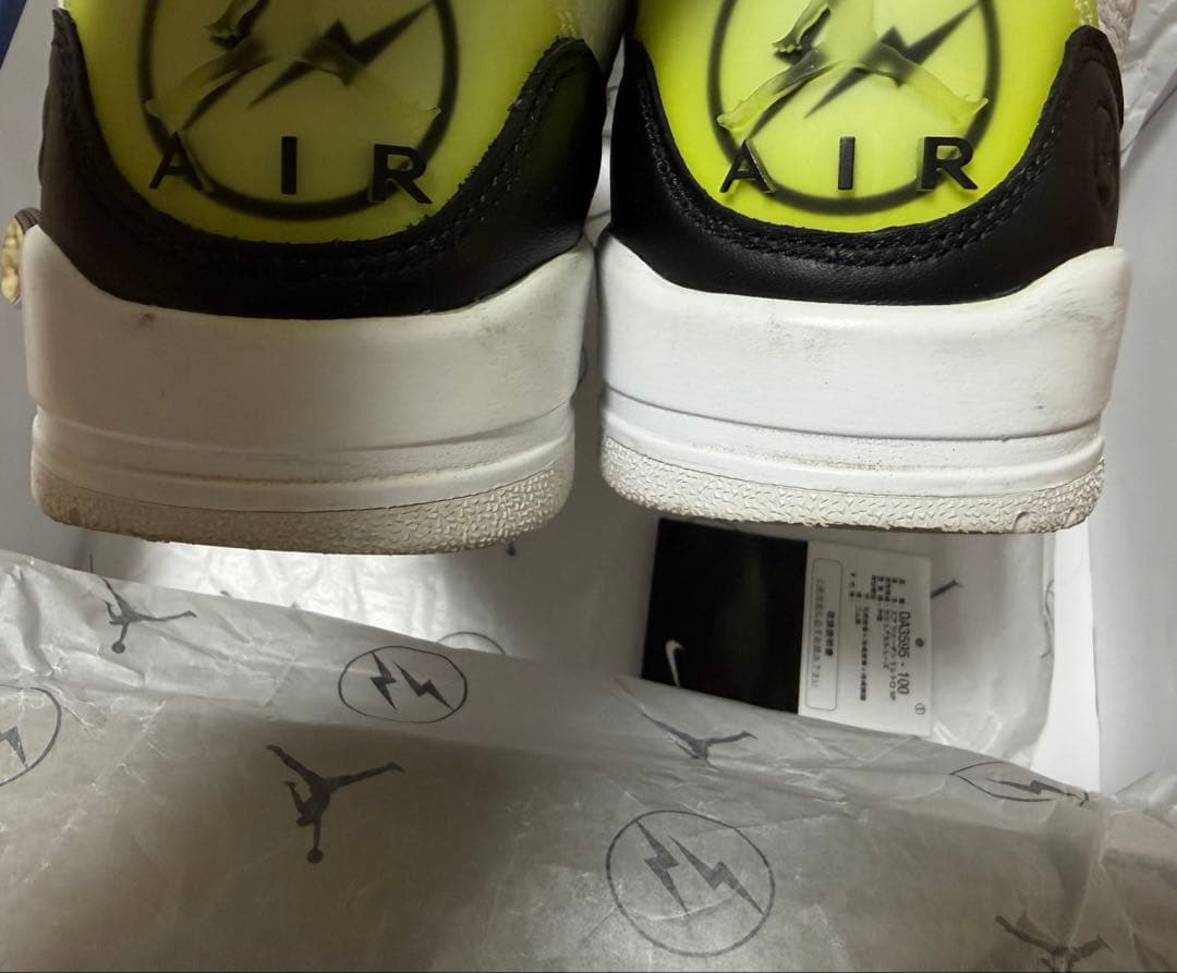 Nike air jordan 3 fragment ジョーダン フラグメント