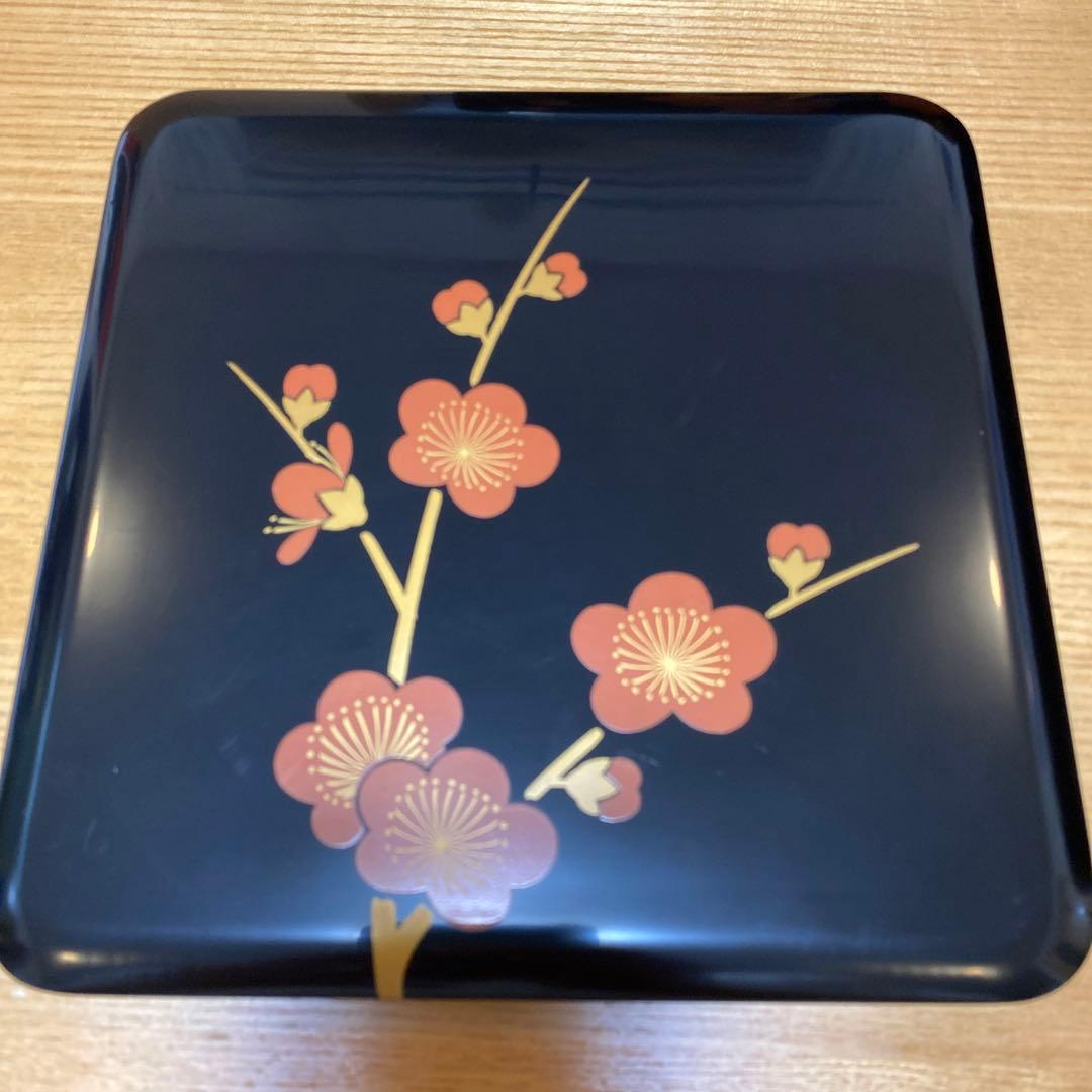 越前塗　重箱　三段