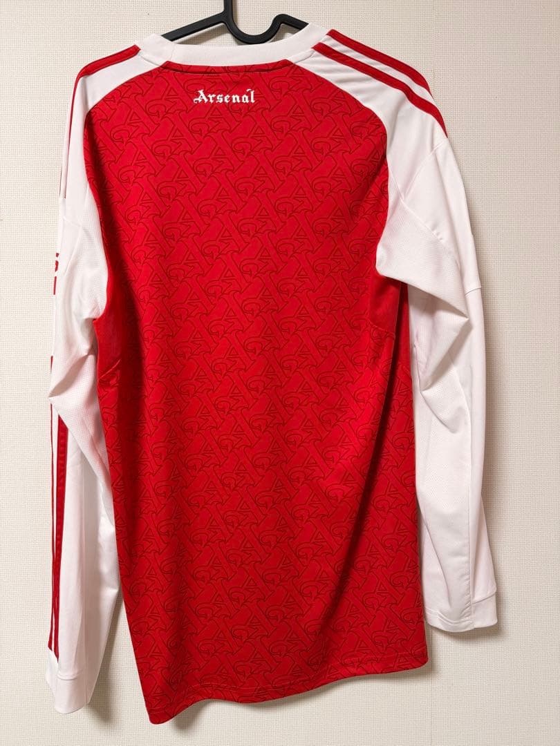 25-26 アーセナル長袖　アディダス　サッカーユニフォーム正規品　美品