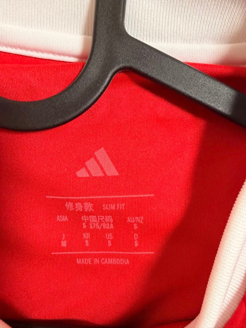 25-26 アーセナル長袖　アディダス　サッカーユニフォーム正規品　美品