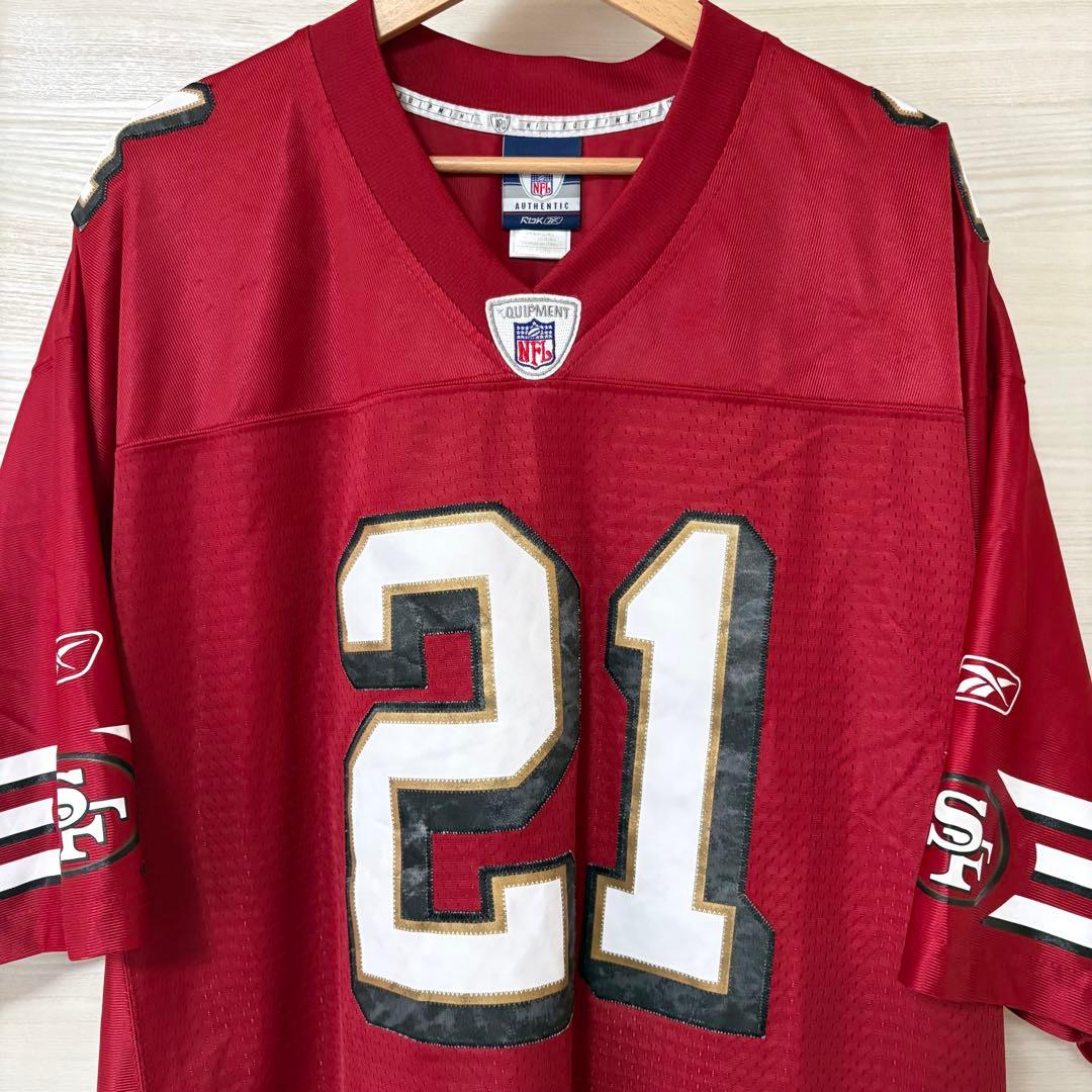 NFL サンフランシスコ49ers ユニ #21 XL オーバーサイズ 赤