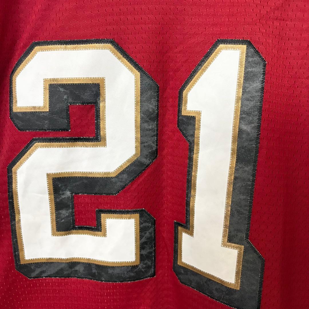 NFL サンフランシスコ49ers ユニ #21 XL オーバーサイズ 赤