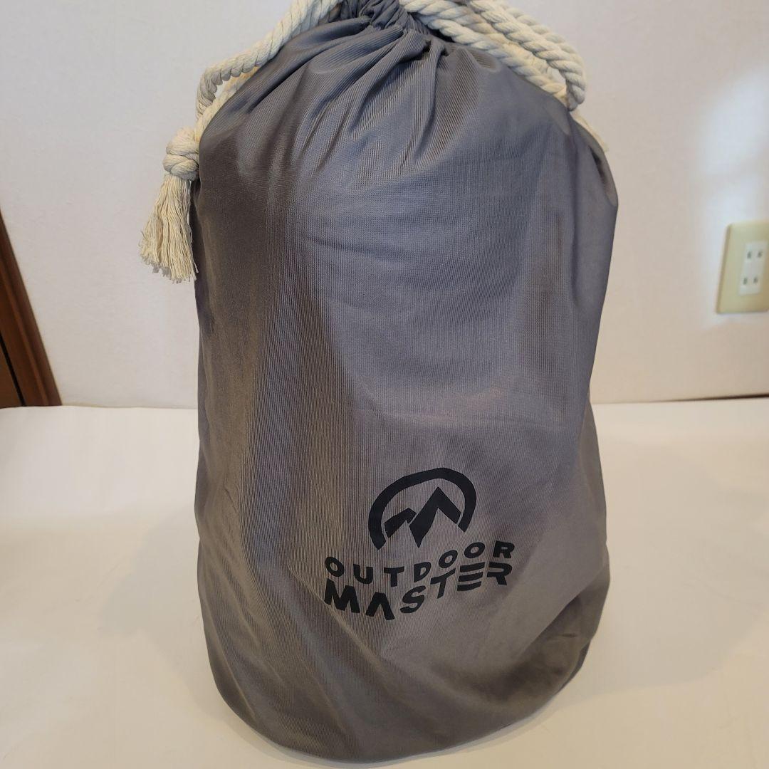 美品 OUTDOOR MASTER ゴルフバッグカバー(キャスター付)