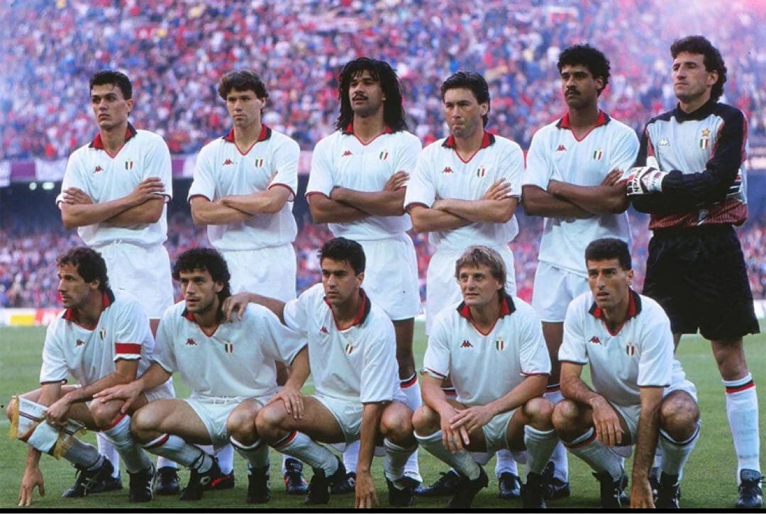 88/89 ACミラン ファンバステン イタリア製 チャンピオンズカップ決勝