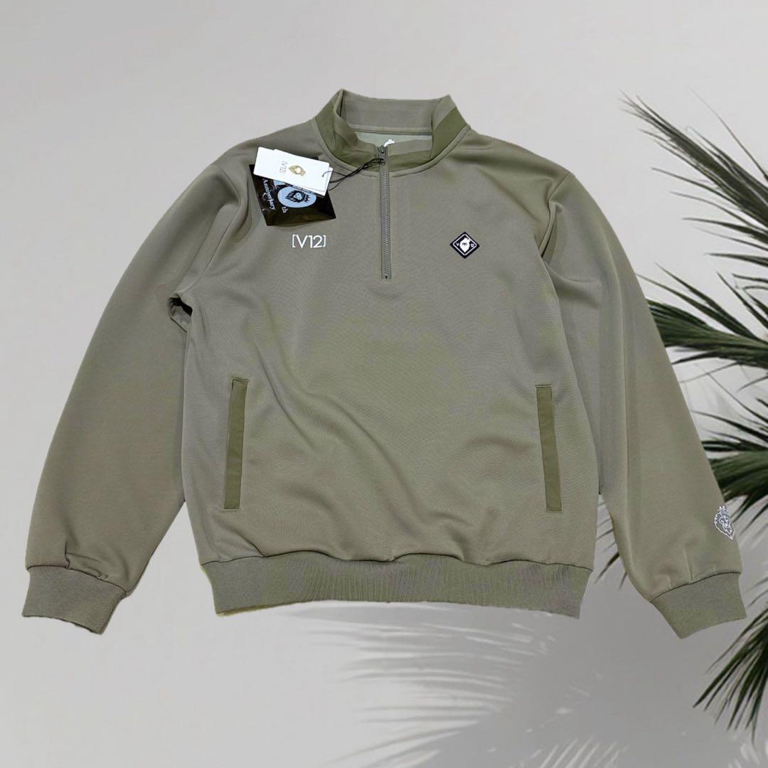 【新品】V12 LEON ゴルフ メンズ セットアップ　ネイビー　XL
