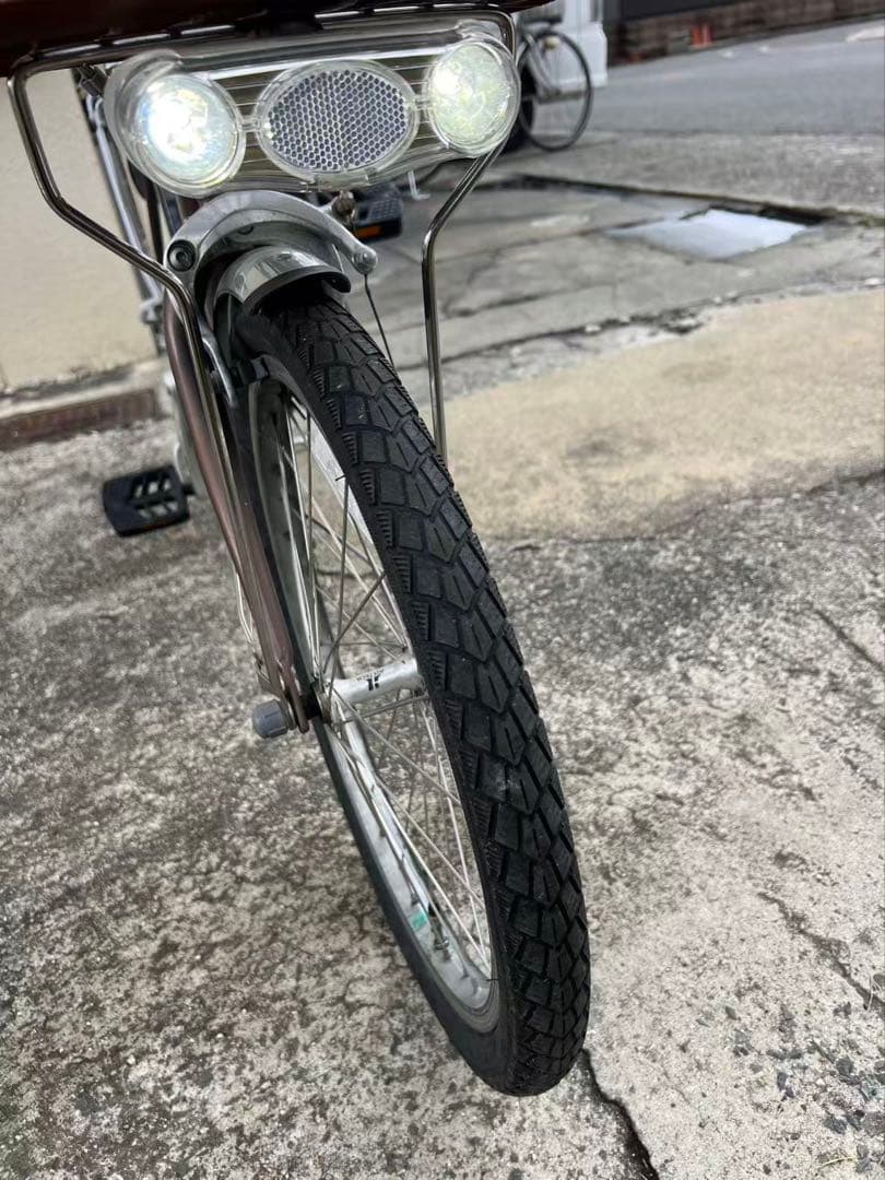 613 Panasonic 電動アシスト自転車 20インチ 8AH 整備済